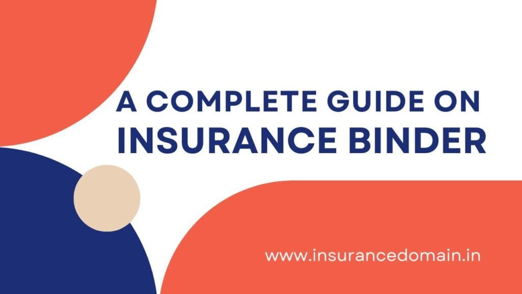 Insurance Binder